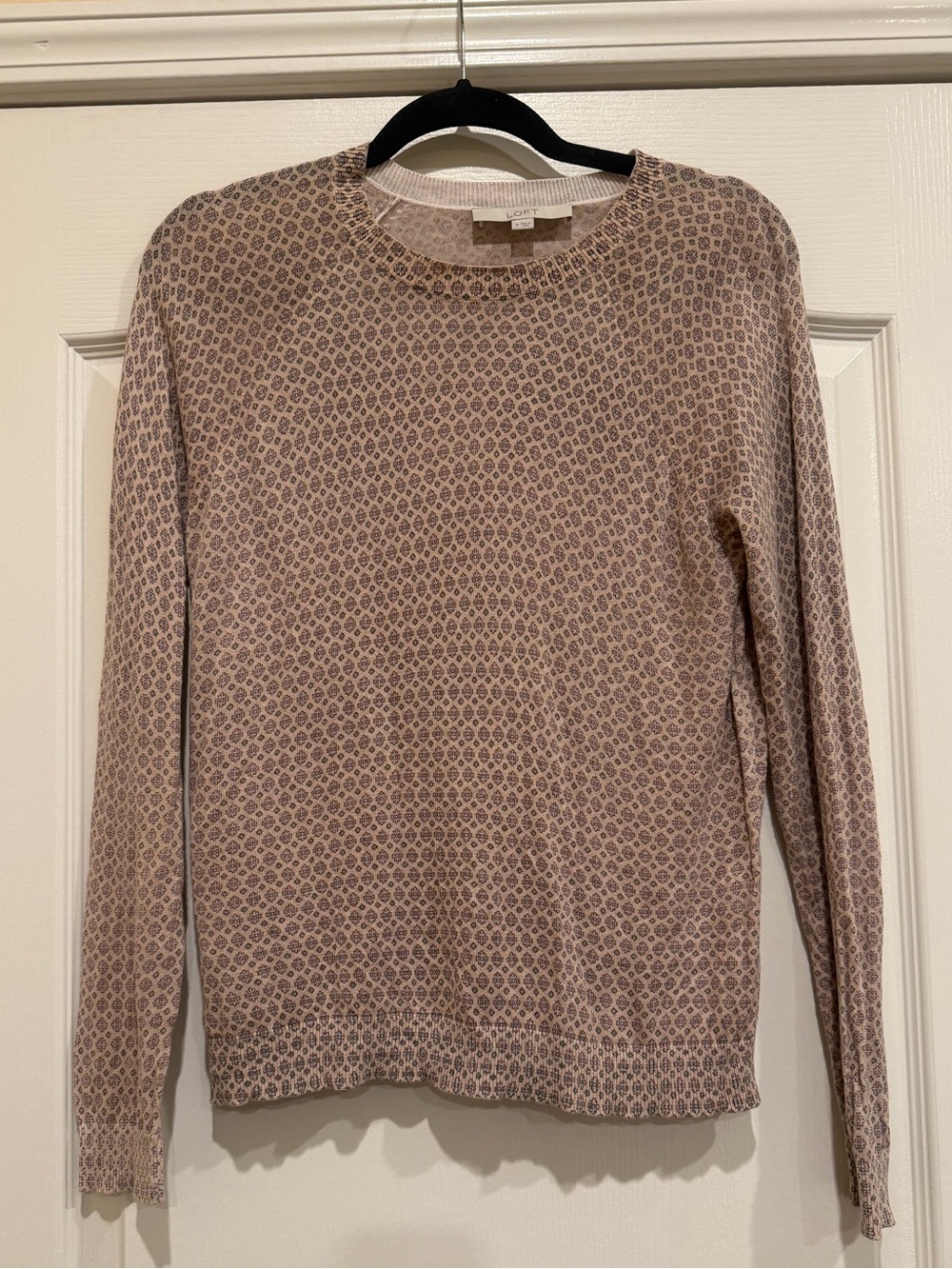 LOFT Mauve Crewneck Sweater